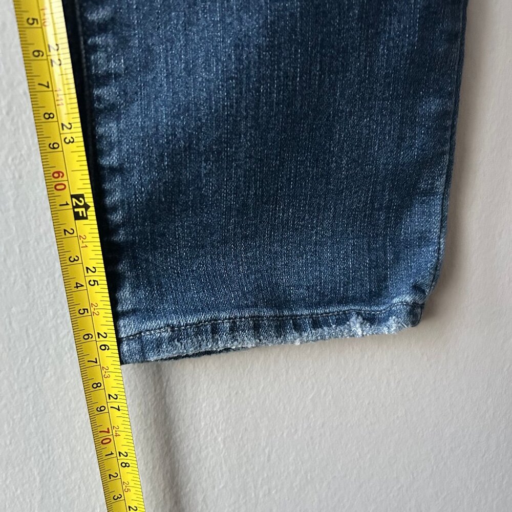 PAIGE Hoxton Slim Jeans Women 26 Blue Stretch Denim - Picture 10 of 10
